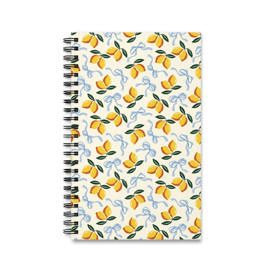 Lemon Blossom - Spiral Journal [Daily Planner]