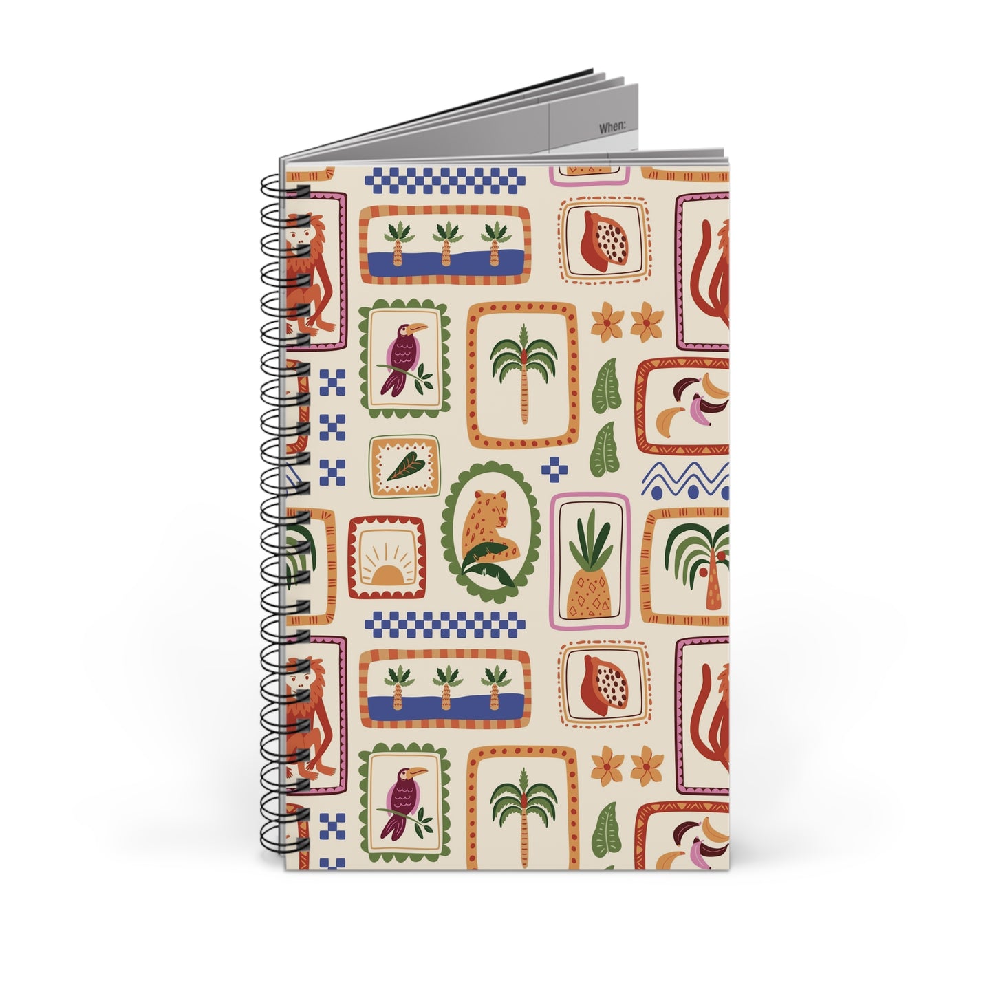 Wild Whimsy - Spiral Journal [Daily Planner]