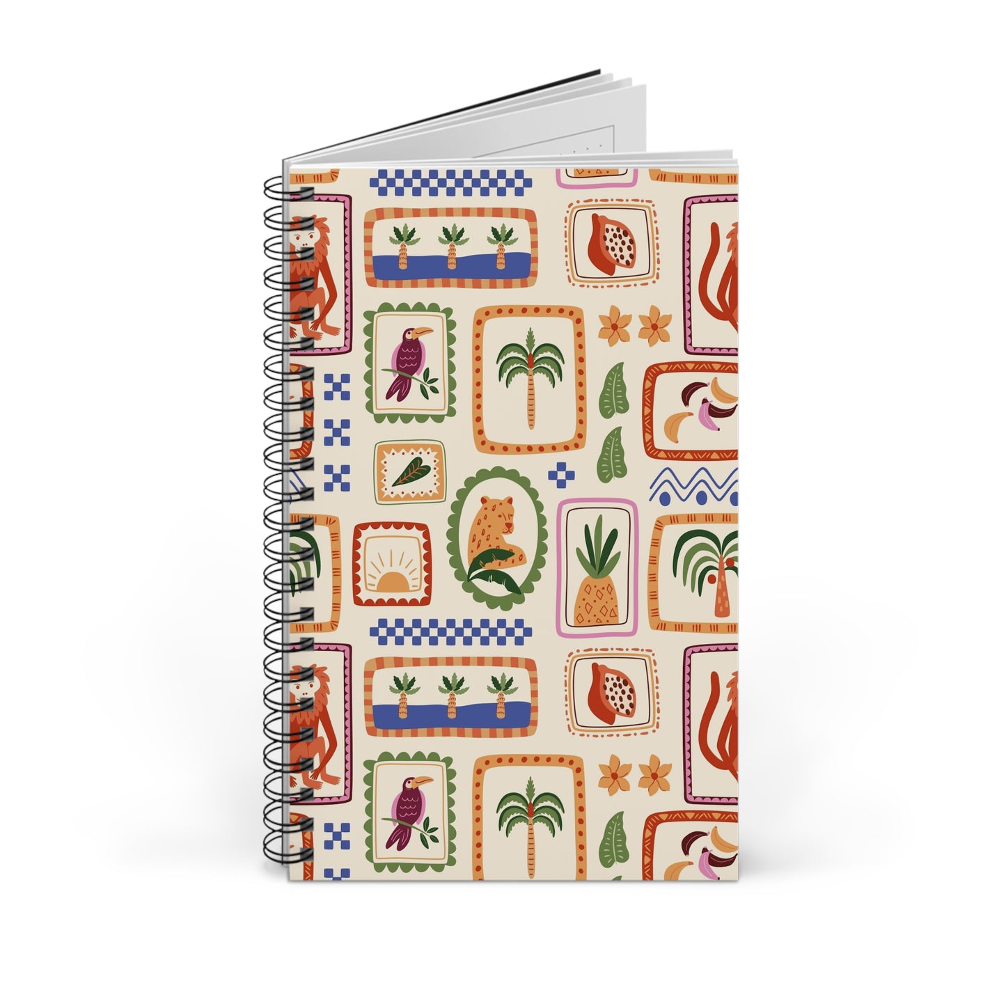 Wild Whimsy - Spiral Journal [Blank]
