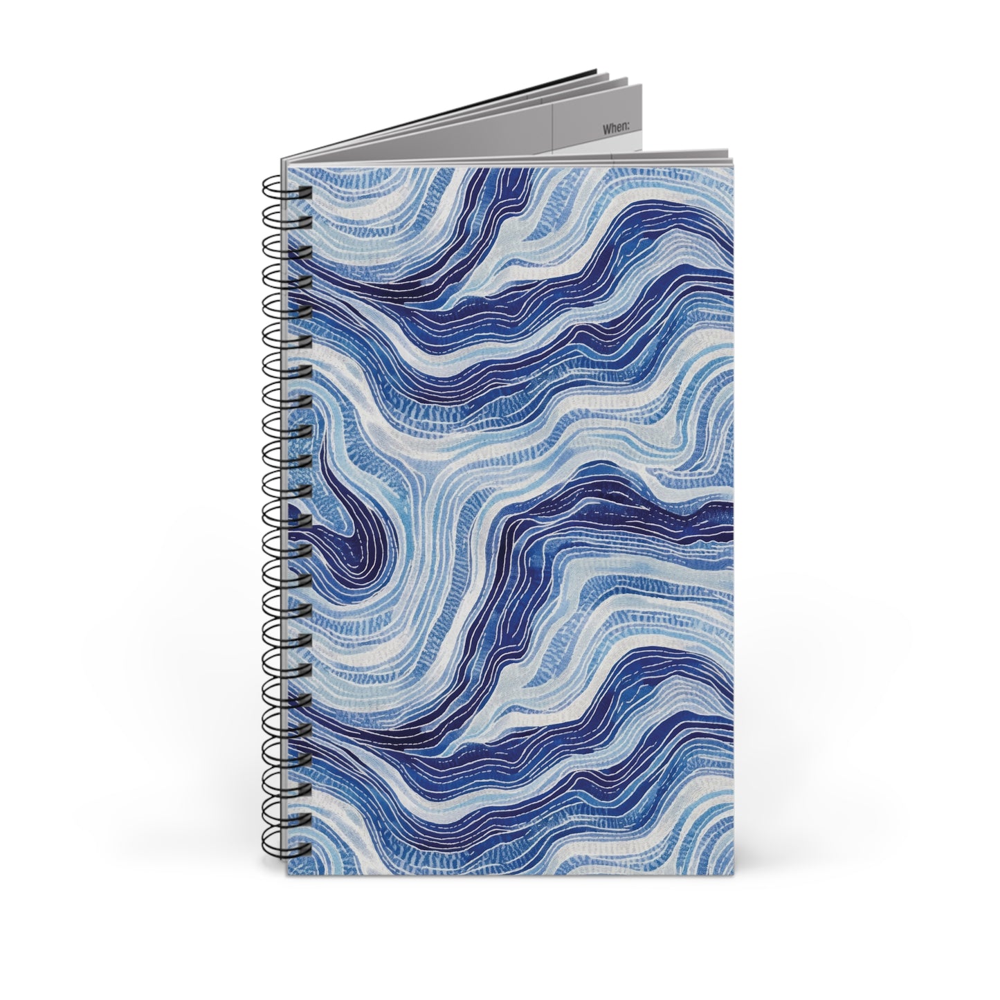 Ocean Wave - Spiral Journal [Daily Planner]