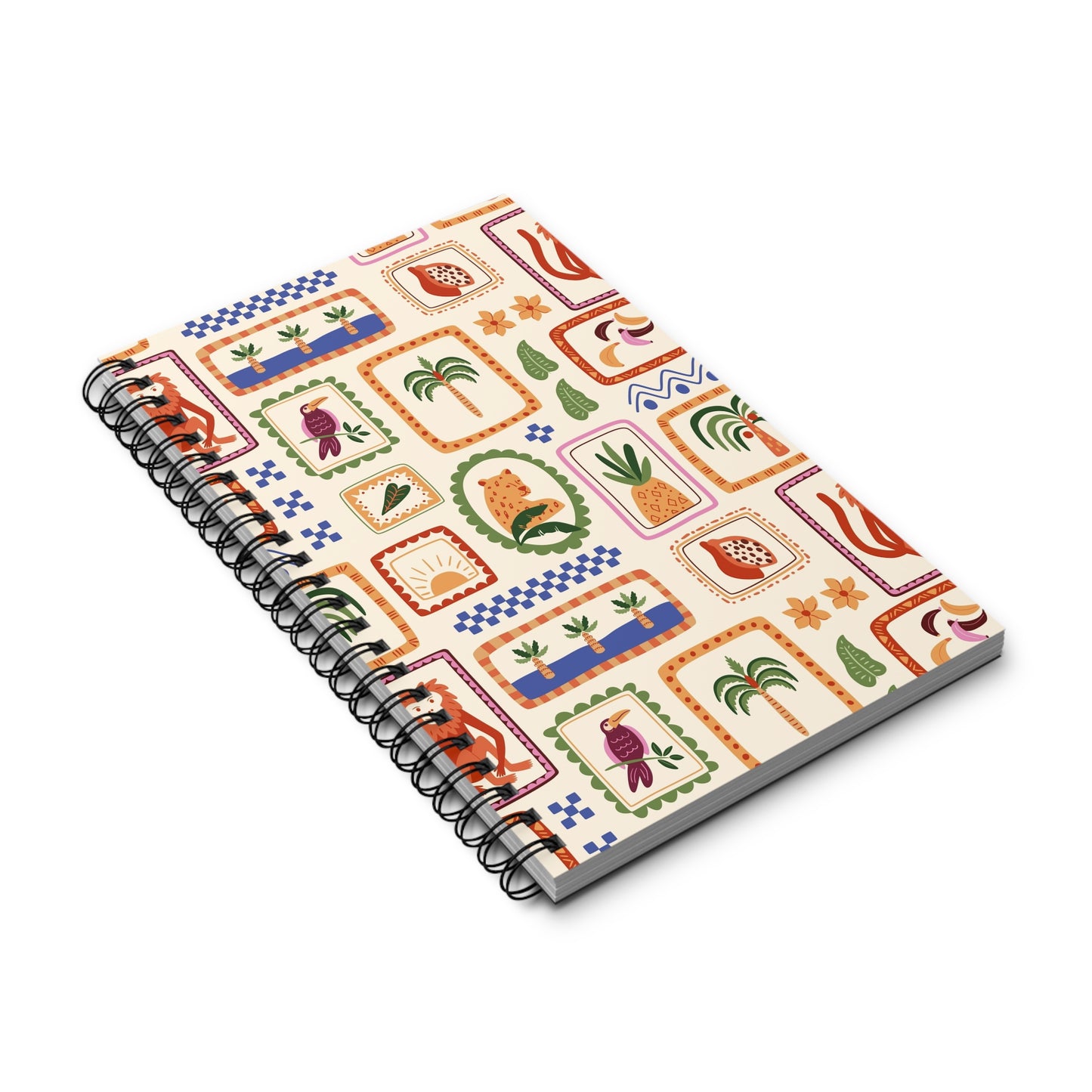 Wild Whimsy - Spiral Journal [Blank]