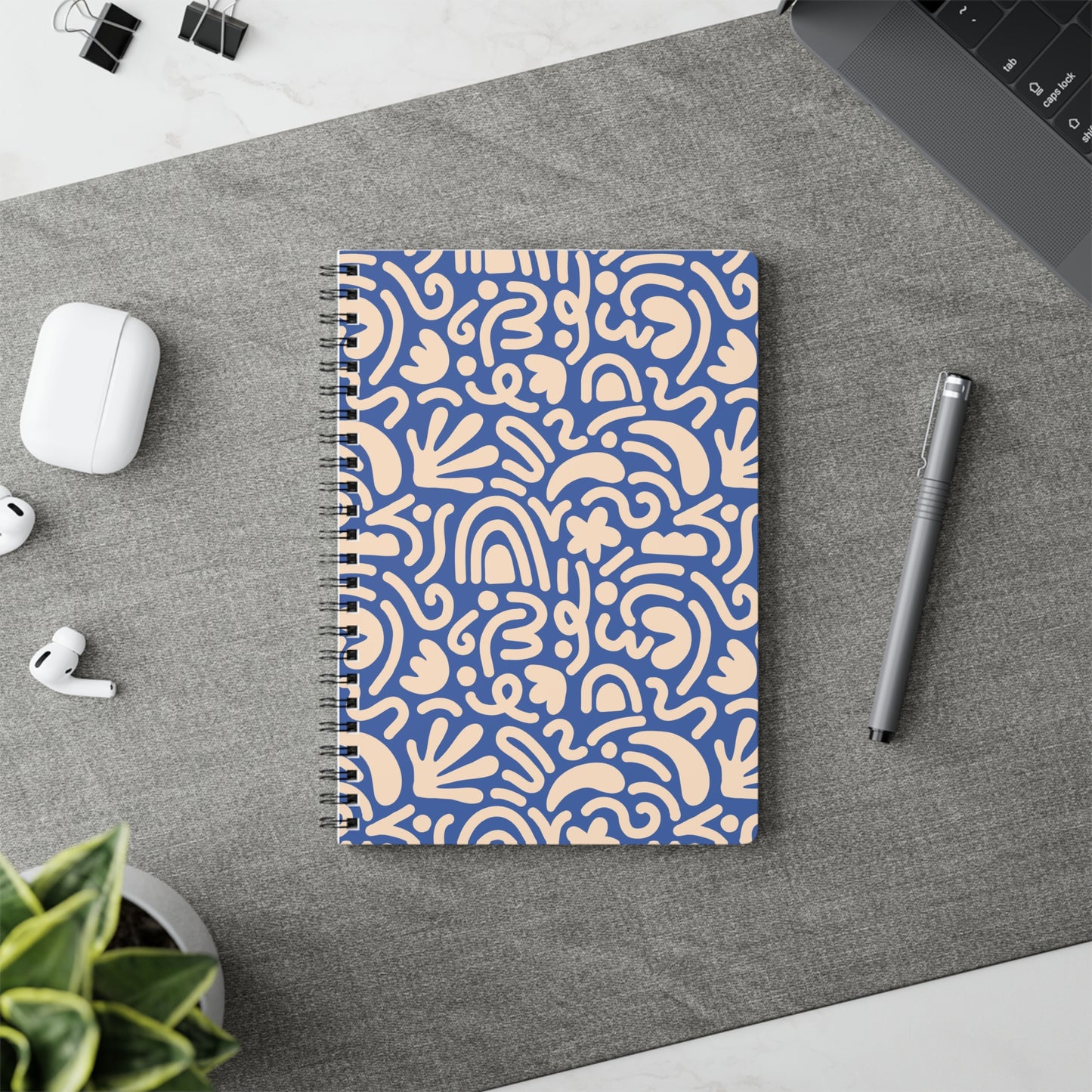Cloudy Thoughts - Wirobound Notebook [A5]