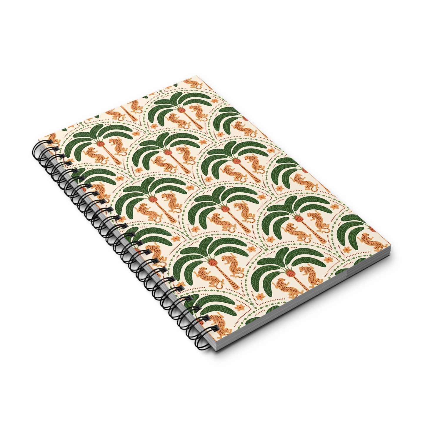Tropical Leaf - Spiral Journal [Daily Planner]
