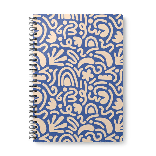 Cloudy Thoughts - Wirobound Notebook [A5]
