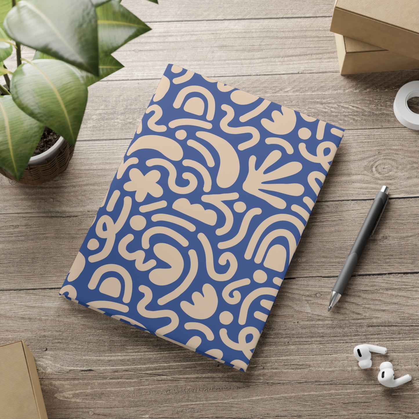 Cloudy Thoughts - Puffy Hardcover Notebook