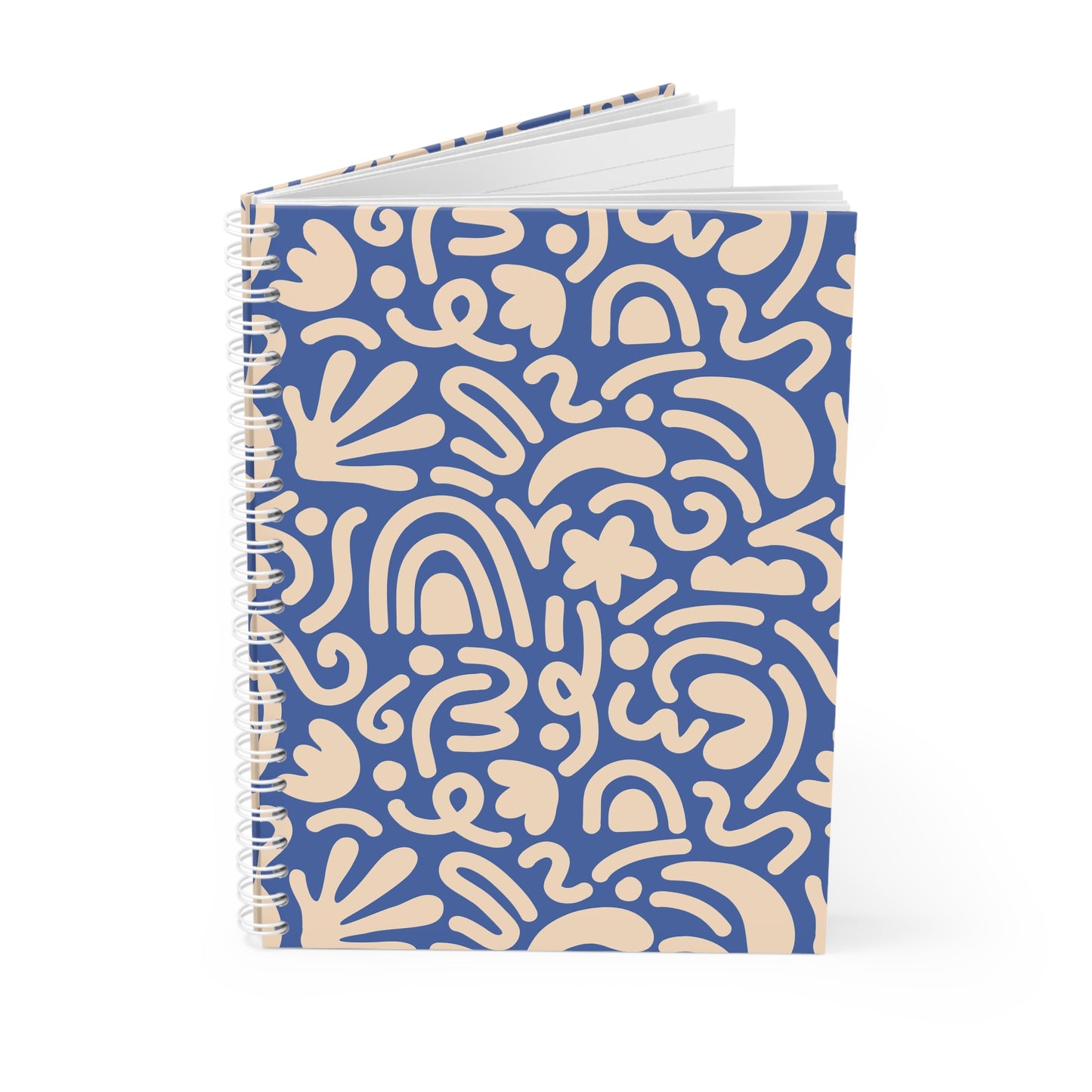 Cloudy Thoughts - Spiral Notebook
