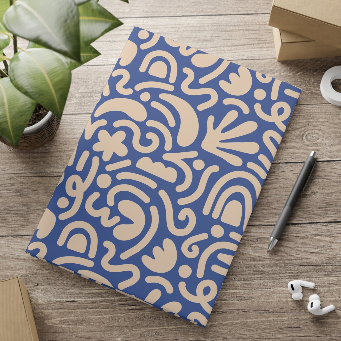 Cloudy Thoughts - Puffy Hardcover Notebook