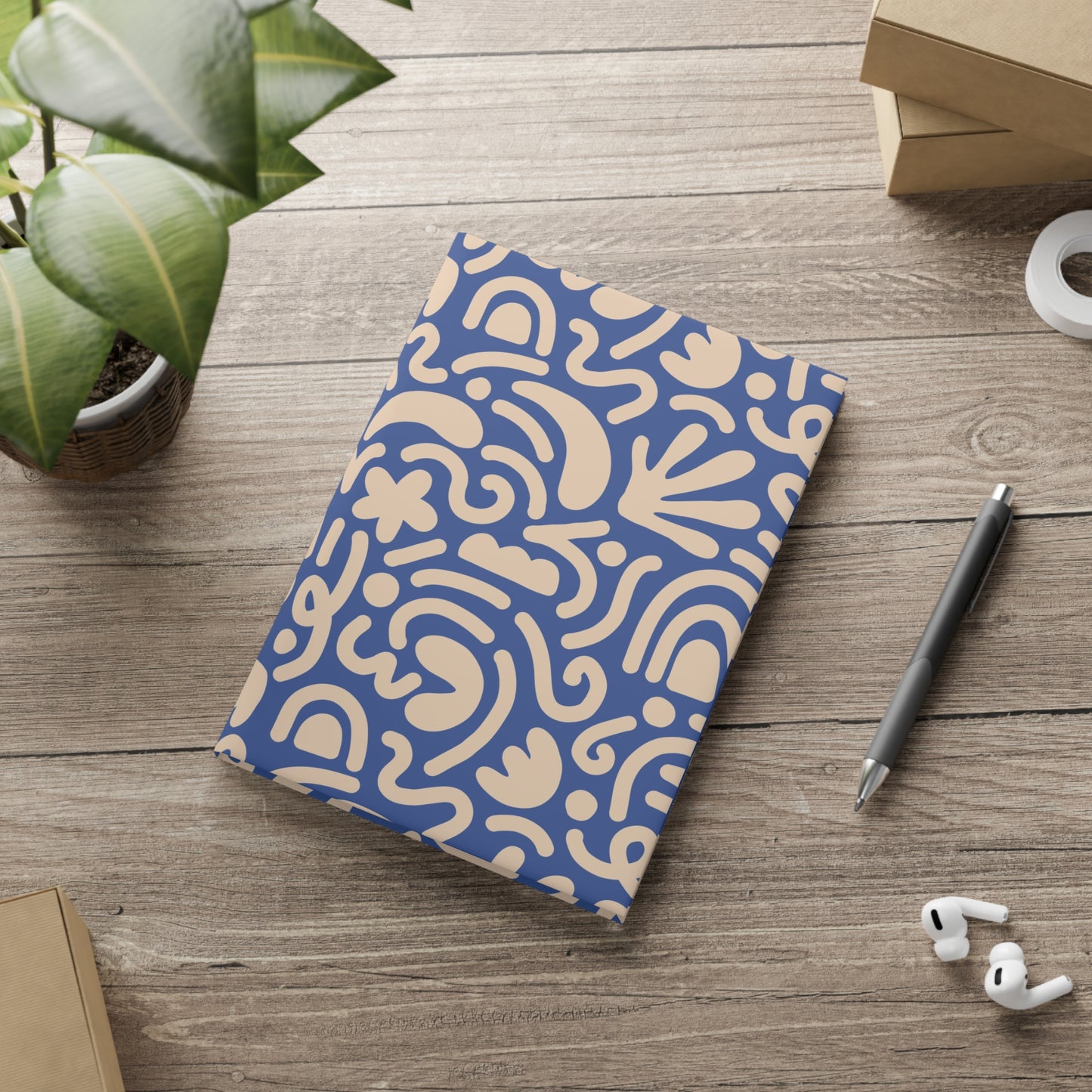 Cloudy Thoughts - Puffy Hardcover Notebook