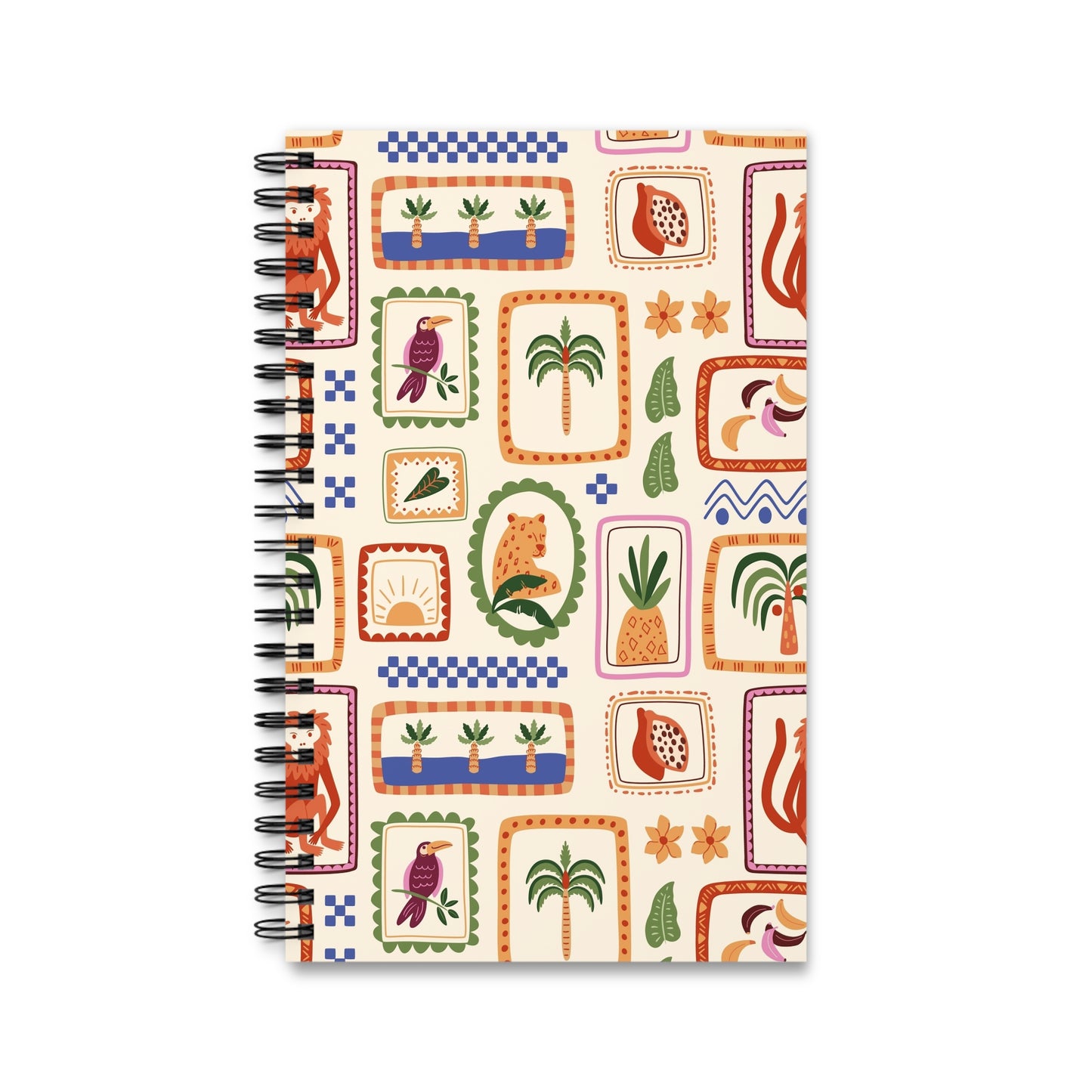 Wild Whimsy - Spiral Journal [Blank]