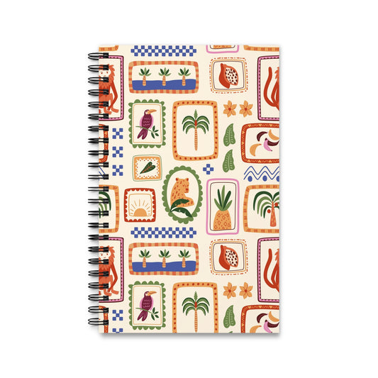 Wild Whimsy - Spiral Journal [Blank]