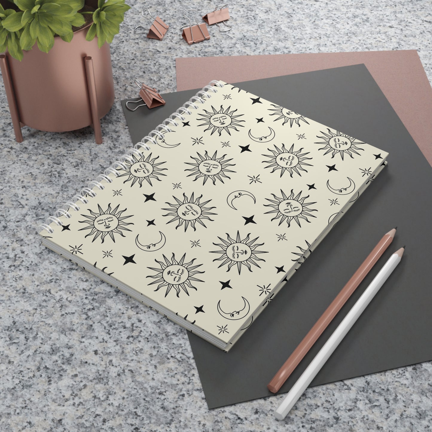 Celestial - Spiral Notebook