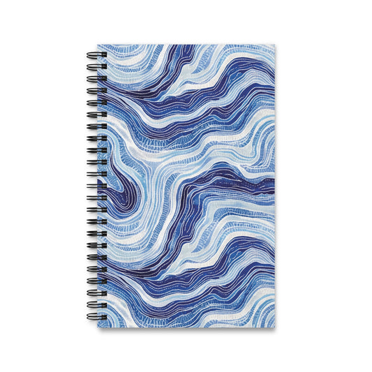 Ocean Wave - Spiral Journal [Daily Planner]