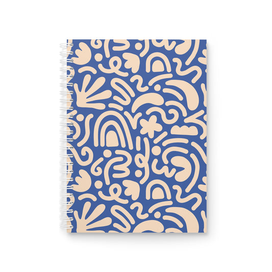 Cloudy Thoughts - Spiral Notebook