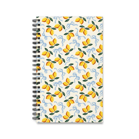 Lemon Blossom - Spiral Journal [Blank]