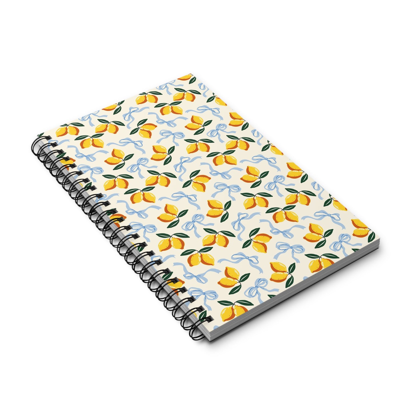 Lemon Blossom - Spiral Journal [Blank]